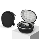 EVA Smartwatch Storage Case Universal Fleece Watch Storage Bag With Carabiner, Black, Blue, Orange