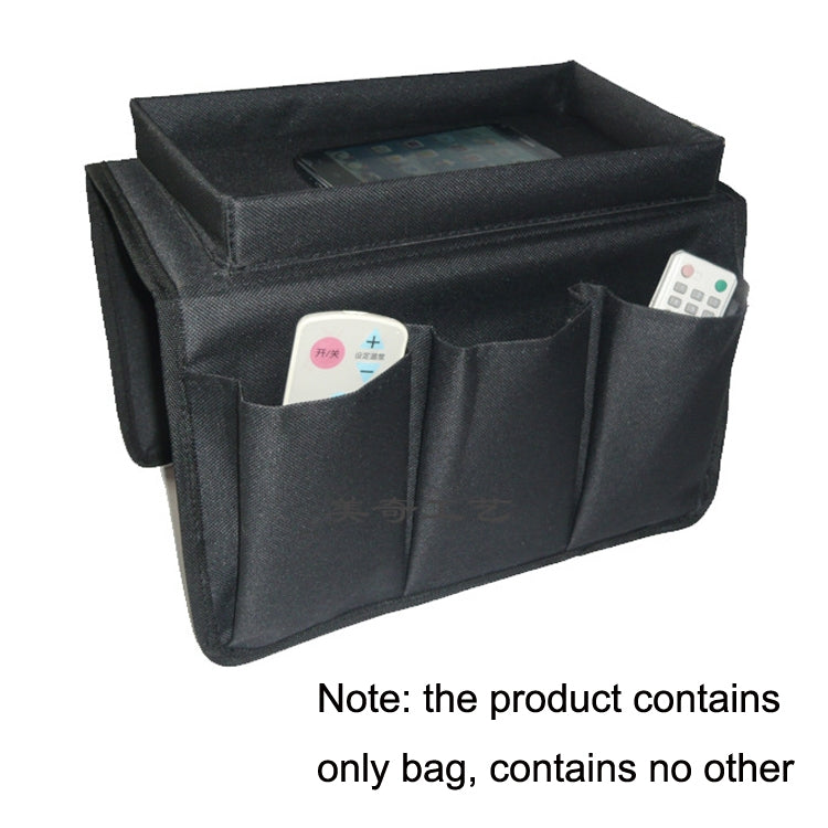 SF001 Oxford Cloth Sofa Armrest Hang Bag Household Storage Bag, Oxford Cloth Black, Oxford Cloth Coffee, Oxford Cloth Beige