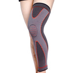 Nylon Knitted Riding Sports Extended Knee Pads, S, M, L