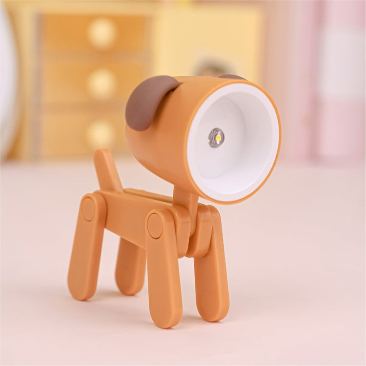 TL-23 LED Mini Foldable Cartoon Desk Lamp Home Pet Shape Decoration Table Lamp, Spec:, Dog (Blue), Dog (Green), Dog (Pink), Dog (Beige), Dog (Orange）, Dog (Yellow), Deer (Blue), Deer (Green), Deer (Pink), Deer (Beige), Deer (Orange), Deer (Yellow)     ...