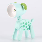 TL-23 LED Mini Foldable Cartoon Desk Lamp Home Pet Shape Decoration Table Lamp, Spec:, Dog (Blue), Dog (Green), Dog (Pink), Dog (Beige), Dog (Orange）, Dog (Yellow), Deer (Blue), Deer (Green), Deer (Pink), Deer (Beige), Deer (Orange), Deer (Yellow)     ...