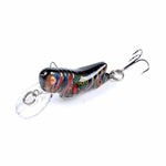 LB119 Insect Grasshopper Bionic Bait Painted Plastic Hard Bait, LB119 1, LB119 2, LB119 4
