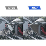 For Chevrolet Corvette C8 2pcs /Set Rear Triangle Window Decoration Sticker
