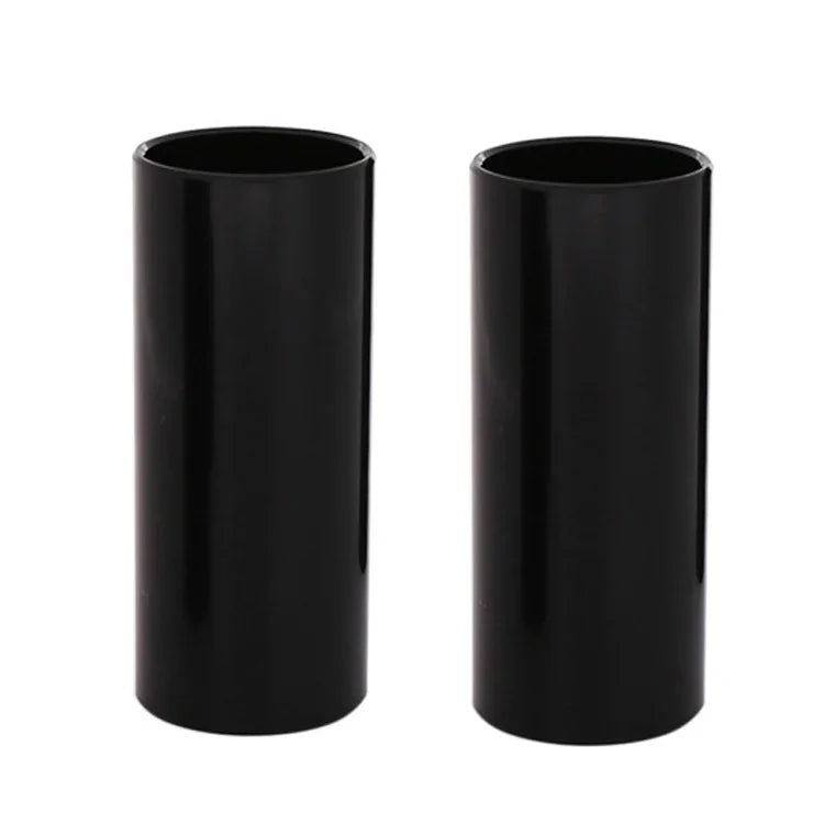 2PCS Stainless Steel Guitar Slide Tube Folk Slide Block, 28mm(Silver), 51mm(Silver), 60mm(Silver), 70mm(Silver), 28mm(Gold), 51mm(Gold), 60mm(Gold), 70mm(Gold), 28mm(Black), 51mm(Black), 60mm(Black), 70mm(Black)