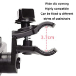 Stroller Double Cup Holder Pushchair Bottle Snack Box Shelf, J4100