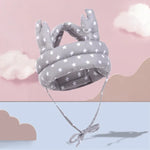 Baby Breathable Anti-fall Head Protective Cap Baby Protective Cap Toddler Bumper Cap, Spec:, Starfish, Pink Forest, Green Forest, Gray Forest, Pink Forest Antlers, Green Forest Antlers, Gray Forest Antlers, Starfish Antlers, Gray Cloud, Gray Star      ...