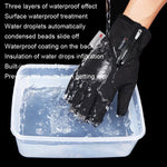 HUNTRANGE A023 Outdoor Waterproof Sports Riding Velvet Touch Screen Gloves, M, L, XL