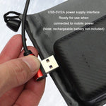 Winter USB Rechargeable Smart Seven Zone Heating  Anti-cold Sleeping Bag Pad, 198x62cm Black Gray, 198x62cm Blue Orange