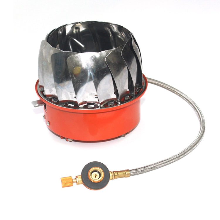 Outdoor Camping Mountaineering Portable Mini Gas Stove, Style:, Square (Regular Model), Square (Buckle Model), Square (Threaded Interface), Lotus (Regular Model), Lotus (Buckle Model), Lotus (Threaded Interface)