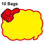 10 bags 18x14cm Explosion Sticker Product Price Tag Supermarket Price Label, WM-101, WM-102, WM-103, WM-105, WM-106, WM-107, WM-108, WM-109, WM-10, WM-111, WM-12, WM-113, XD-028, XD-022, XD-009, XD-047, XD-051, XD-069