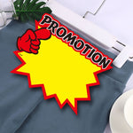 10 bags 9x7cm Explosion Sticker Product Price Tag Supermarket Price Label, WM-301, WM-302, WM-303, WM-305, WM-306, WM-307, WM-308, WM-309, WM-310, WM-311, WM-312, WM-313, WM-314