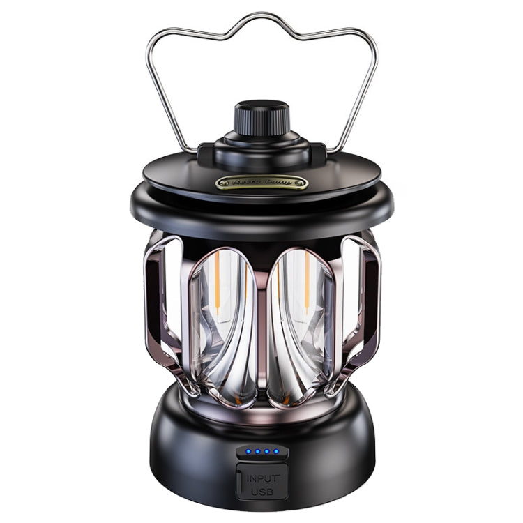 LH-B46 LED Retro Tent Light Convenient USB Charging Camping Light, LH-B46 Green, LH-B46 Black, LH-B46 White