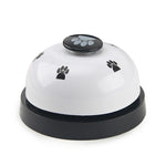 Pet Toy Training Called Dinner Small Bell Footprint Ring Dog Toys, 3pcs Pet Bell Yellow, 3pcs Pet Bell Red, 3pcs Pet Bell Pink, 3pcs Pet Bell White, 3pcs Pet Bell Royal Blue