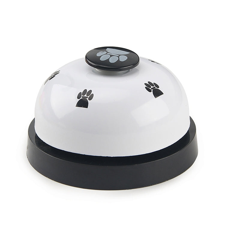 Pet Toy Training Called Dinner Small Bell Footprint Ring Dog Toys, 3pcs Pet Bell Yellow, 3pcs Pet Bell Red, 3pcs Pet Bell Pink, 3pcs Pet Bell White, 3pcs Pet Bell Royal Blue