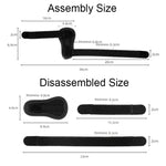 011 Finger Joint Strap Finger Dislocation Sprain Support Strap Tendon Rupture Splint, 011(Black)