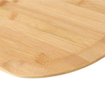 Bamboo Pizza Paddle Cheese Steak Baking Serving Tray Cutting Chopping Board, 38.5x29.5x1cm