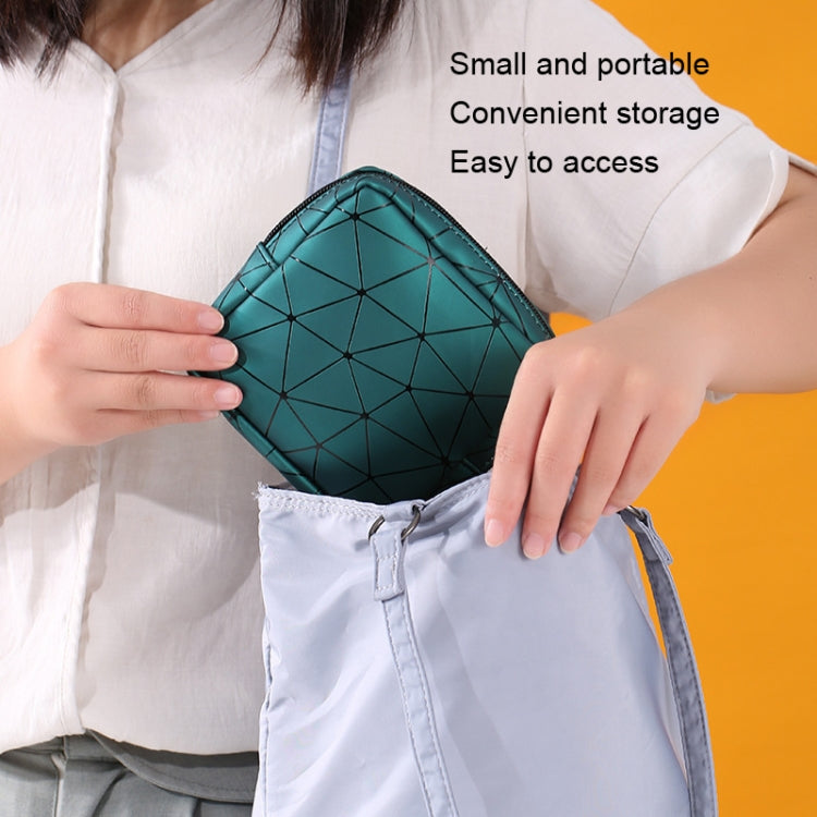XH8214 Portable Sanitary Napkin Storage Bag Large Capacity Waterproof Coin Bag, XH8214 Cherry Pink, XH8214 Apricot, XH8214 Plant Green, XH8214 Black, XH8214 Fluorescence, XH8214 Sky Blue