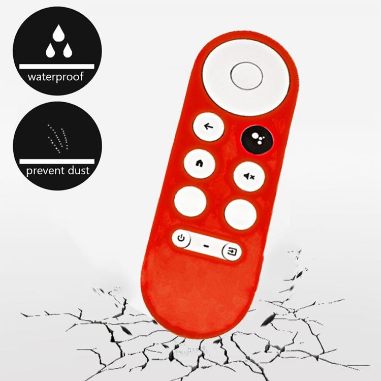 For Google Chromecast 2020 Y16 Remote Control Anti-fall Silicone Protective Case, Y16 (Luminous Blue), Y16 (Black), Y16 (Red), Y16 (Blue), Y16 (Luminous Green)