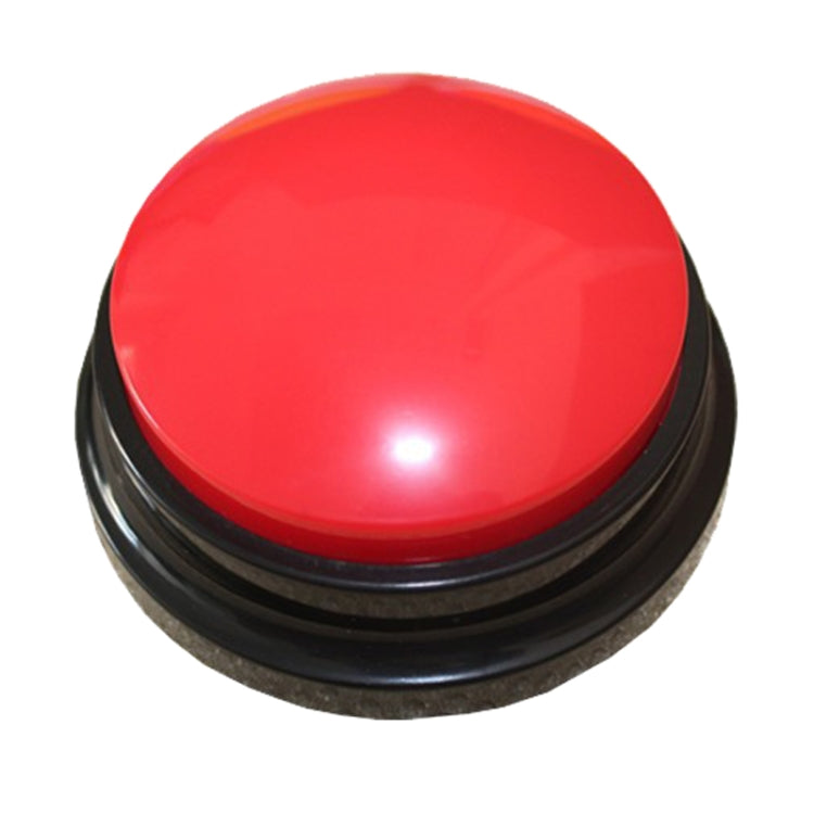 Pet Communication Button Dog Vocal Box Recording Vocalizer, Style: Recording Model, Light Blue, Green, Purple, Red, Orange, Rose Red, Pink, Yellow, Lake Blue, White, Dark Blue