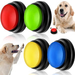 Pet Communication Button Dog Vocal Box Recording Vocalizer, Style: Recording Model, Light Blue, Green, Purple, Red, Orange, Rose Red, Pink, Yellow, Lake Blue, White, Dark Blue