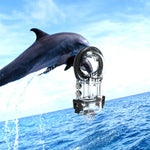 For Insta360 X3 Camera Waterproof Case Sealed Diving Shell (Neutral Without Logo), Neutral Without Logo
