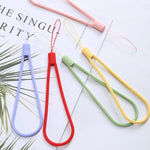10pcs  Silicone Woven Pattern  Cell Phone Lanyard Anti-loss Hand Rope, Dark Night Green, White, Grass Purple, Light Green, Clove Purple, Antique White, Black, Red, Matcha Green, Lemon Yellow, Shallow Purple, Sand Pink, Sugar Orange, Tea Red            ...