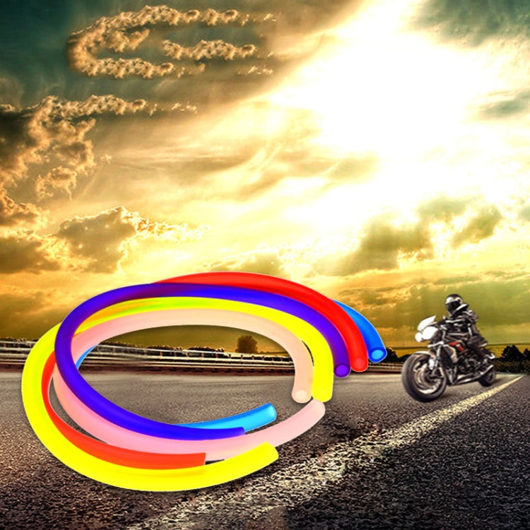 TF-1795 18m/roll Motorcycle Modification Accessories Colorful Gasoline Pipe, Blue, Yellow, Pink, Red, Purple