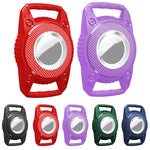 For AirTag 2nd Gen / AirTag 1st Gen Protective Case Three-proof All-inclusive IPX7 Waterproof Locator Cover, Black, Royal Blue, Dark Green, Purple, Red