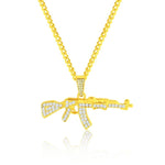 Exaggerated Hip Hop Style Necklace Collarbone Chains, 1010400301 Gold Column, 1010400302 Silver Column, 1010400401 Full Score, 1010400501  YRN, 1010401102 AK47, 1010401202 Crown Lion Head, 1010401301 Prayer, 1010401302 Handheld, 11010401401 Micro      ...