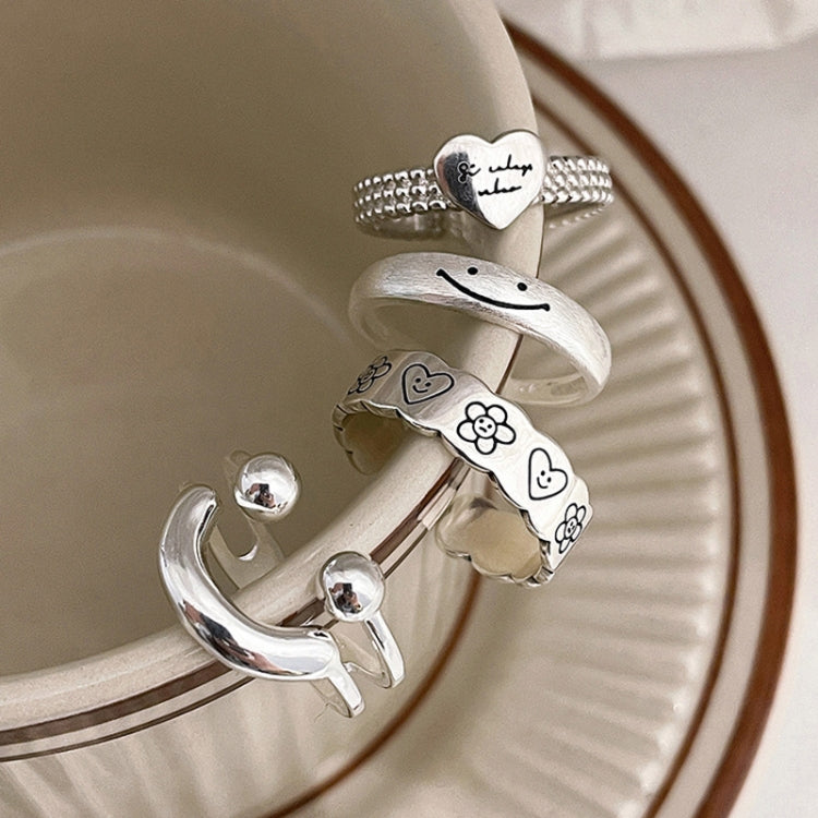 Happy Smile Face Love Wear Combination Ring, J3357, J3520, J2818, J3381, J3456, J1991, J3626, J3610, J3532, J3522, J3427, J3329, J2907, J2942, J3017, J3286, J3284, J2002, J2064