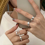 Happy Smile Face Love Wear Combination Ring, J3357, J3520, J2818, J3381, J3456, J1991, J3626, J3610, J3532, J3522, J3427, J3329, J2907, J2942, J3017, J3286, J3284, J2002, J2064