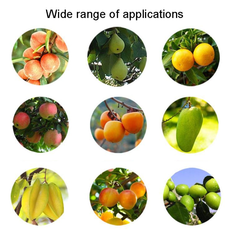 Stainless Steel Aerial Fruit Picker Fruit Picking Tools, With Rod 4 Sections 1.6m, With Rod 6 Sections 2.4m, With Rod 9 Sections 3.6m, With Rod 10 Sections 4m