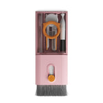 Q6S 10-in-1 Bluetooth Headphone Cleaning Pen Mobile Computer Keyboard Screen Digital Camera Cleaning Kit, Q6S ( (Blue), Q6S (Pink), Q6S (White), Q6S (Black)