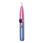 FY-B700 Visual Ultrasonic Scaler Tartar Calculus Tooth Stain Remover Dental Beauty Instrument, Blue Gradient, Red Blue Gradient
