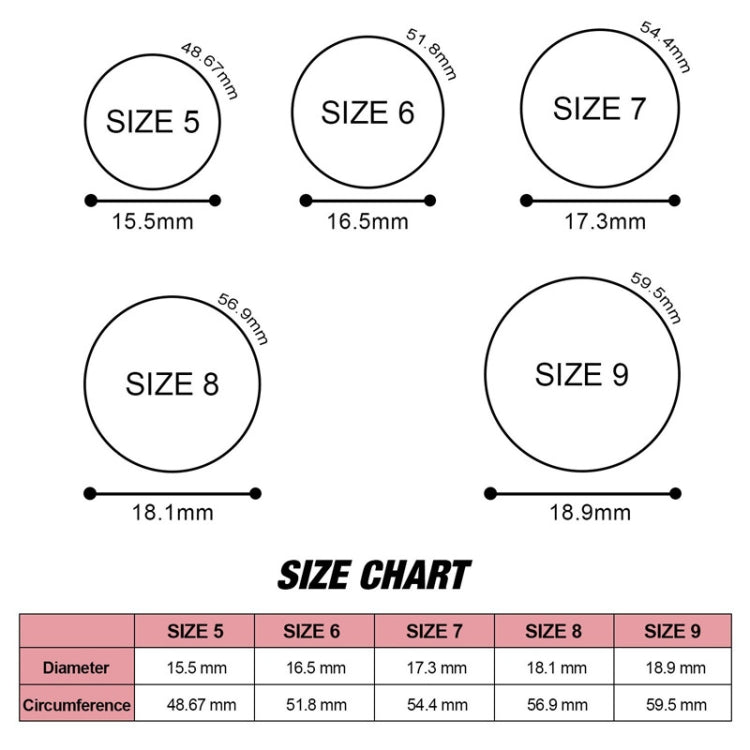 SH100 5.7mm Wide Silicone Ring Glitter Couple Ring, No.8, No.9, No.10