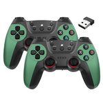 KM-029   2.4G One for Two Doubles Wireless Controller Support PC / Linux / Android / TVbox, KM-029 (Vitality Orange), KM-029 (Rose Pink), KM-029 (Lemon Yellow), KM-029 (Mountain Blue), KM-029 (Battle Gray), KM-029 (Elegant Silver), KM-029 (Mint Green) ...