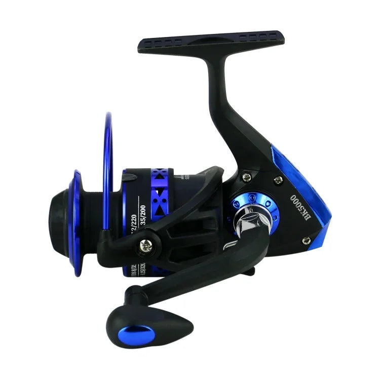 Fishing Reel Spinning Strong Metal Spool High Speed Sea Fish Reel, YUMOSHI BK1000, YUMOSHI BK2000, YUMOSHI BK3000, YUMOSHI BK4000, YUMOSHI BK5000, YUMOSHI BK6000, YUMOSHI BK7000