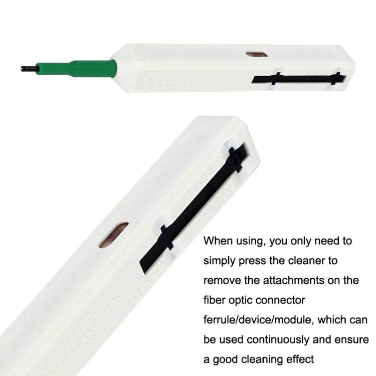 FC-SC/MU-2.5mm Fiber Connection Cleaning Tool Core Cleaner, Fiber Cleaning Tool