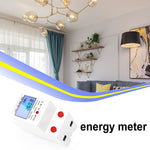 DDM15SD Single-phase Multi-function Rail Meter with Backlight LCD Display, 5 (20) A, 5 (32) A, 10 (40) A, 15 (60) A, 20 (80) A, 5 (80) A