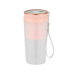 LGZ-1 500ml 50W 4 Blades Electric Portable Juicer Rechargeable Juice Extractor, LGZ-1 (White), LGZ-1 (Green), LGZ-1 (Pink)
