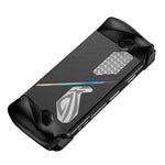 For ASUS ROG Ally Game Console Silicone Protective Cover Spray Oil Case, Silicone Cover Black