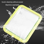 Mini Household Fried Yogurt Machine Children Homemade DIY Fried Ice Tray, Stainless Steel Green 26x21cm, Stainless Steel White 26x21cm, Stainless Steel Pink 22.5x17.5cm, Stainless Steel White 22.5x17.5cm, Aluminum Alloy White 22.5x17.5cm
