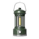 Battery Model COB Portable Outdoor Camping Lamp Atmosphere Tent Lamp Retro Lamp, Battery Small Green, Battery Small Black, Battery Small Beige, Battery Small Red, Battery Large Black, Battery Large Beige, Battery Large Green, Battery Large Red