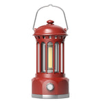 Battery Model COB Portable Outdoor Camping Lamp Atmosphere Tent Lamp Retro Lamp, Battery Small Green, Battery Small Black, Battery Small Beige, Battery Small Red, Battery Large Beige, Battery Large Black, Battery Large Green, Battery Large Red