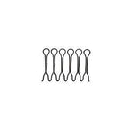 Hair-Fixed Hairpin Headband Hair Accessories Round Hairstyle Invisible Comb, A, B, C, D, E
