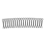 Hair-Fixed Hairpin Headband Hair Accessories Round Hairstyle Invisible Comb, A, B, C, D, E