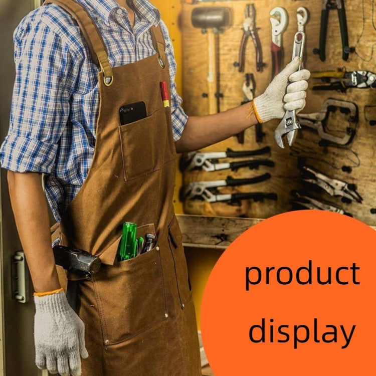 Heavy Canvas Carpentry Electrician Garden Workwear Apron
