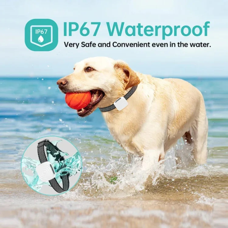 Pet Training Smart Bark Stopper Waterproof Vibration Collar