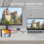 8K30 Type-C / USB-C Bidirectional Switch 10Gbps HD Splitter, KC-C201, C201 Single Machine