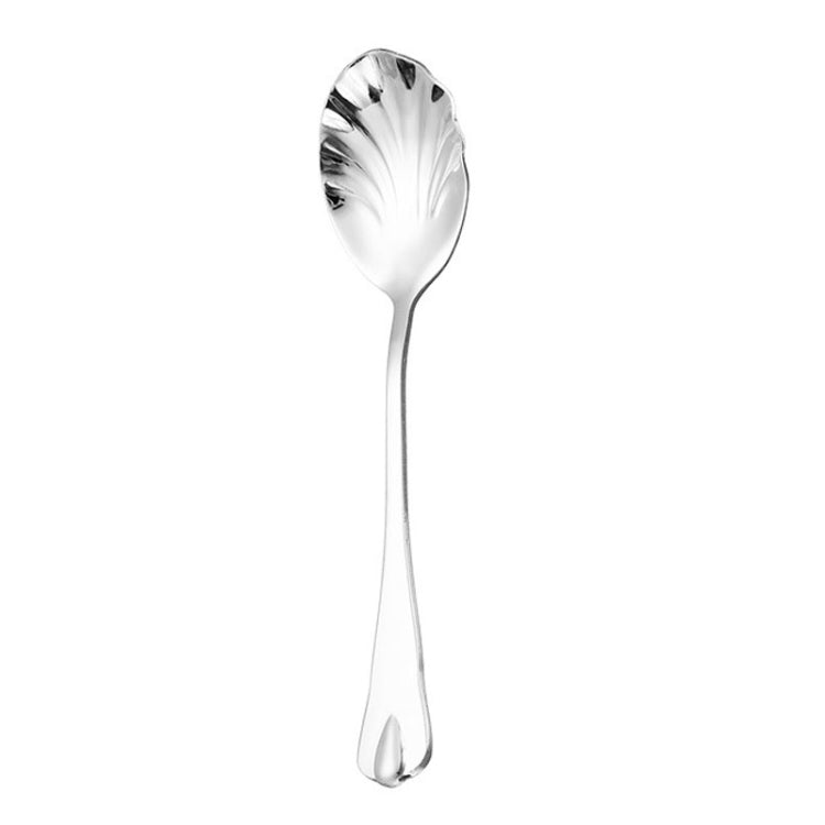 Stainless Steel Water Droplet Shell Spoon Ice Cream Spoon Coffee Mixing Spoon, Stainless Steel Color, Gold, Rose Gold, Colorful, Blue, Black